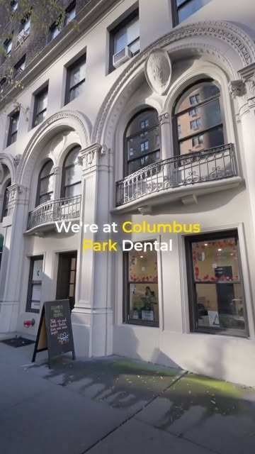 The Columbus Park Dental storefront on the Upper West Side — Instagram post